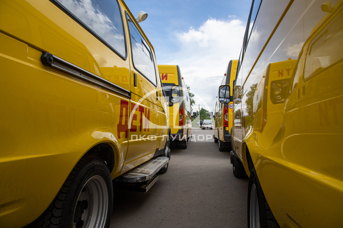Школьные автобусы производства ПКФ «Луидор» отправились в Тюмень