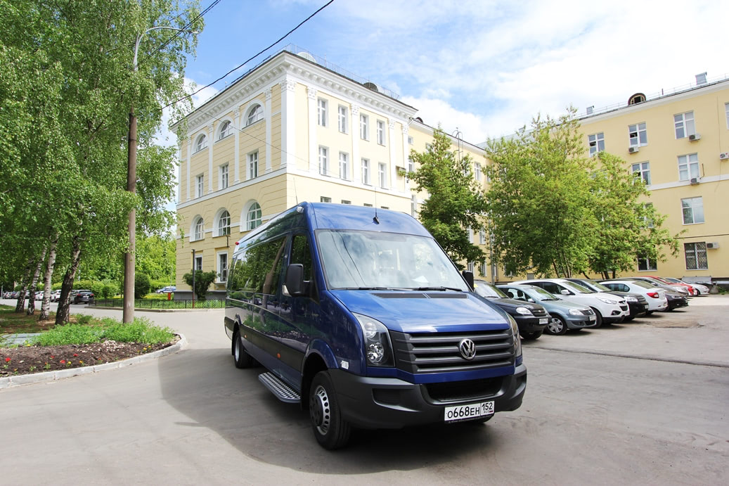 Автобус для людей с ограниченными возможностями для университета им. Н.И. Лобачевского