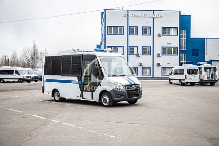 Автомобиль для перевозки задержанных на базе ГАЗель Next Citiline