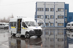 Автобус для перевозки маломобильных пассажиров ГАЗель Next (2020 год, 8 мест, белый, дизель)