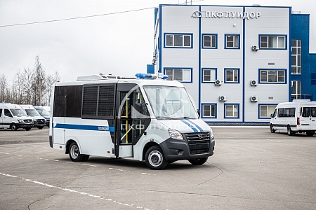Автомобиль для перевозки задержанных на базе ГАЗель Next Citiline